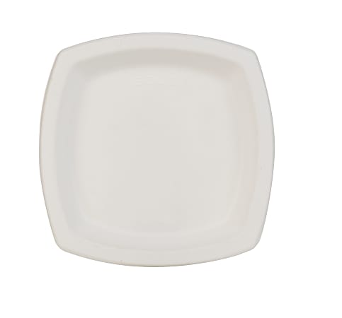 Solo® Bare Sugar Cane Dinner Plates, 6 3/4", Pack Of 1,000