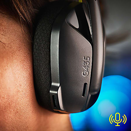 Logitech G435 LIGHTSPEED Wireless Gaming Headset Black