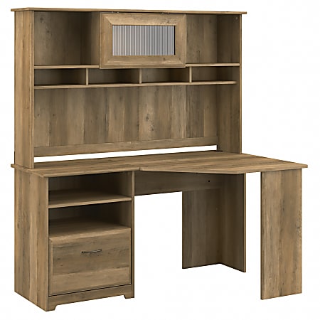Office depot corner desk with hot sale hutch
