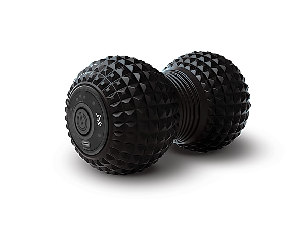 Sealy SL-HW-MA-107-BK Vibrating Roller Massager, 9H x 5W x 4D, Black