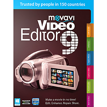 Movavi Video Editor 9 Personal Edition, Download Version