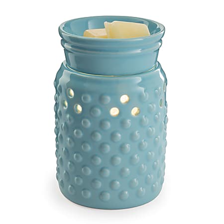 Candle Warmers Etc Midsize Illumination Fragrance Warmers, 6-7/16" x 4-5/8", Hobnail, Pack Of 6 Warmers