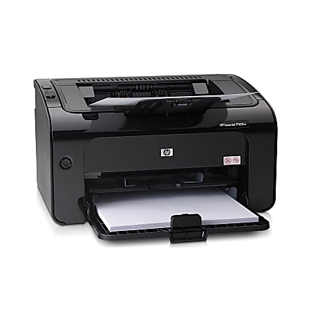 identificación trabajo tira HP LaserJet Pro P1102w Monochrome Laser Printer - Office Depot