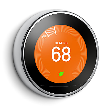 Google Nest Programmable Learning Thermostat with Temperature