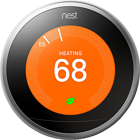 Google Nest Programmable Learning Thermostat with Temperature