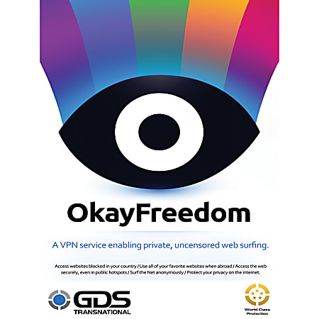 OkayFreedom VPN - 3 PCs, Download Version