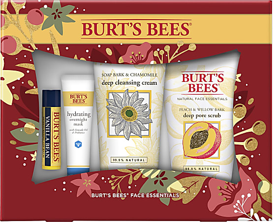 Burt's Bees Face Essentials 4-Piece Gift Set