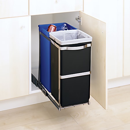 Simplehuman Pull-Out Trash and Recycling Can - Thumbnail 5