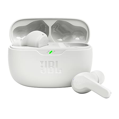JBL Wave Beam True Wireless Earbuds, White