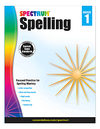 Spectrum Spelling, Grade 1