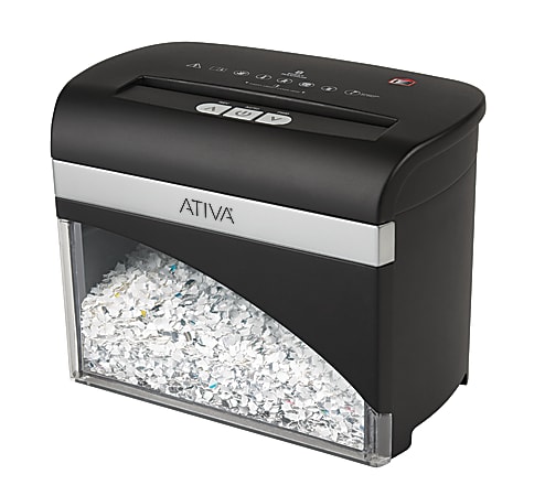 Ativa 8 Sheet Micro Cut Desktop Shredder OMM83H - Office Depot