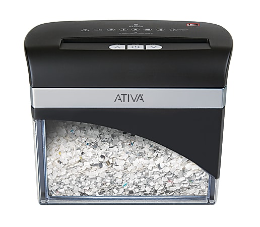 Ativa® 8-Sheet Micro-Cut Desktop Shredder, OMM83H
