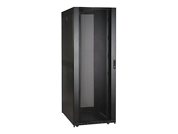 Tripp Lite 48U Rack Enclosure Server Cabinet 30" Wide w/ Doors & Sides - Rack cabinet - black - 48U - 19"