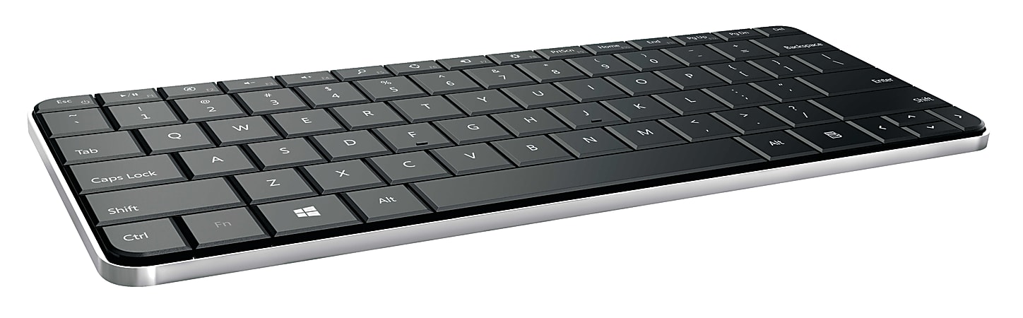 【未開封】Microsoft Wedge Mobile Keyboard Microsoft Wedge Mobile Keyboard Wireless Connectivity Bluetooth