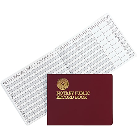 Dome® Notary Public Record Book