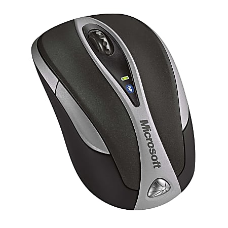 Microsoft® Bluetooth® Notebook Mouse 5000, Black/Gray