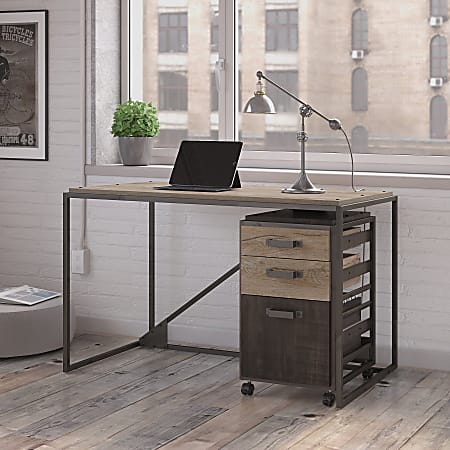 Bush furniture refinery industrial hot sale desk