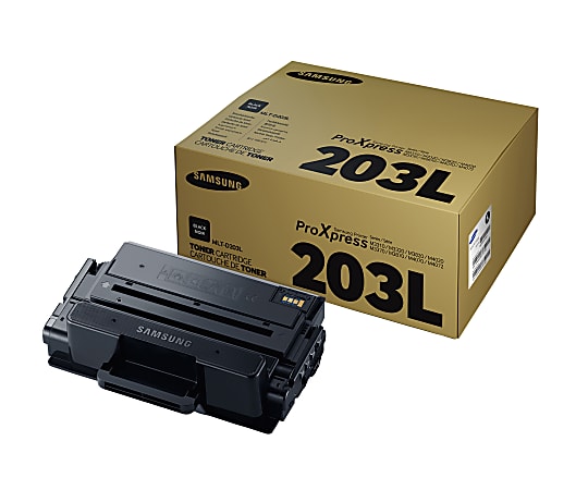 Opmærksomhed uddybe enke HP 203L High Yield Black Toner Cartridge for Samsung MLT D203L SU901A -  Office Depot