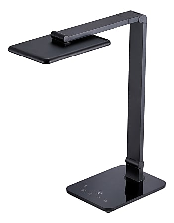Bostitch® Adjustable Color Temperature LED Desk Lamp, 17-3/4"H, Black
