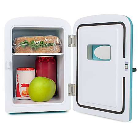 Nostalgia Mint Green 6-Can Compact Refrigerator