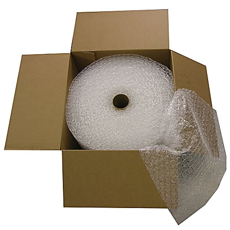 Office Depot® Brand Bubble Roll, Extra-Wide, 5/16" Thick, Clear, 24" x 120'