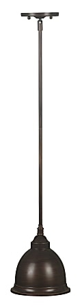 Kenroy Home Carson 1-Light Mini Hanging Pendant Lamp, 53"H, Golden Bronze