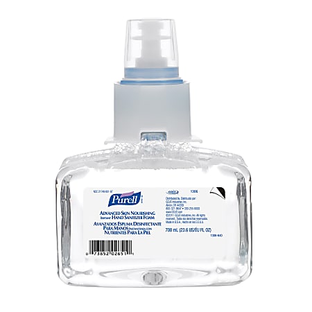 Purell® LTX Advanced Skin Nourishing Instant Hand Sanitizer Foam, 700 mL