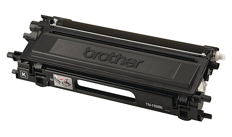 Retail Packaging Brother TN115BK High Yield Black Toner Cartridge 