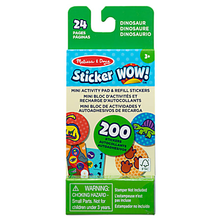 WFGraham Pack Of 12 Space Mini Sticker Activity Books A6 Kids Party Bag Fillers Book 9781851286829