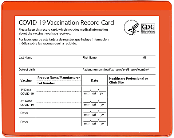 cdc vaccination card sleeve 4x4 Oversized Badge Holder with Adjustable Arm Band & Clear Vinyl Plastic Sleeve for XL ID Name Tag main image 0