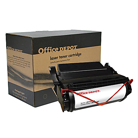 Office Depot® Brand OD69M (Lexmark 12A5845) Remanufactured High-Yield Black MICR Toner Cartridge