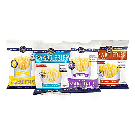 Gourmet Basics Smart Fries, 1 Oz Bags, Pack Of 24, Assorted