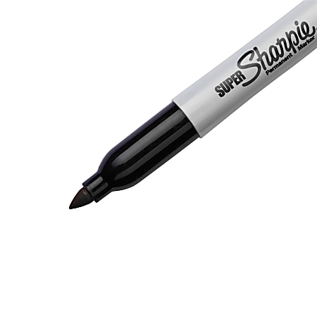 Sharpie Permanent Ultra Fine Point Markers Black Pack Of 12 Markers -  Office Depot