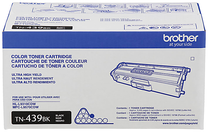 Brother® TN-439 Black Extra-High Yield Toner Cartridge, TN-439BK