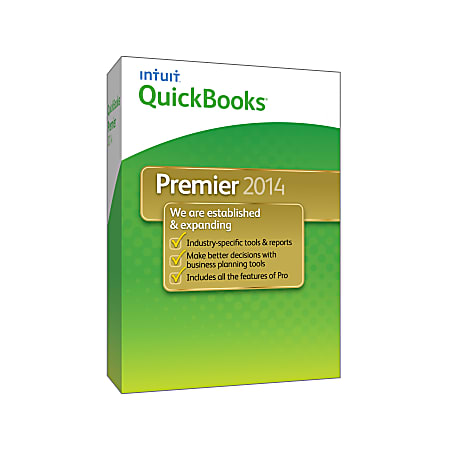 QuickBooks® Premier 2014, Traditional Disc