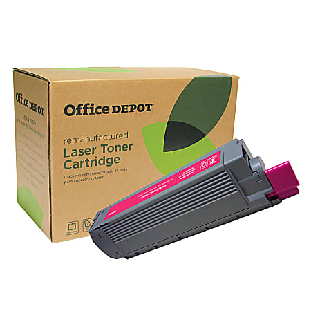 Office Depot® Brand OD5800M (OKI 43324402) Remanufactured High-Yield Magenta Toner Cartridge