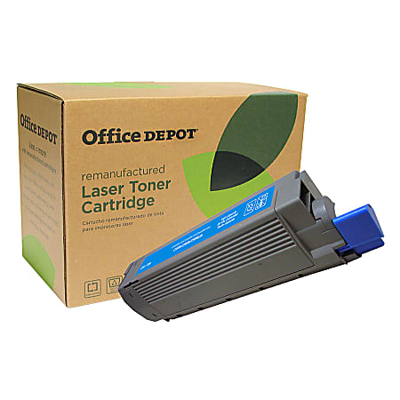 Office Depot® Brand OD5800C (OKI 43381903) High-Yield Cyan Toner Cartridge