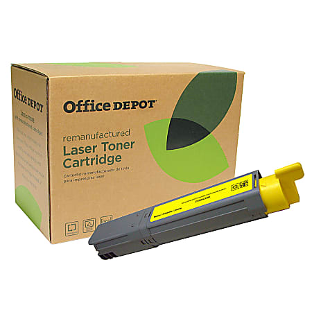 Office Depot® Brand OD3400Y (OKI 43459401) High-Yield Yellow Toner Cartridge