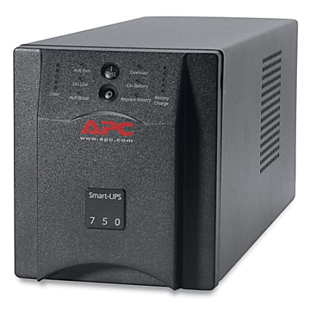 APC by Schneider Electric Smart-UPS 750VA Tower UPS - Tower - 3 Hour Recharge - 4.80 Minute Stand-by