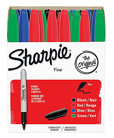 Sharpie Permanent Ultra Fine Point Marker Green - Office Depot