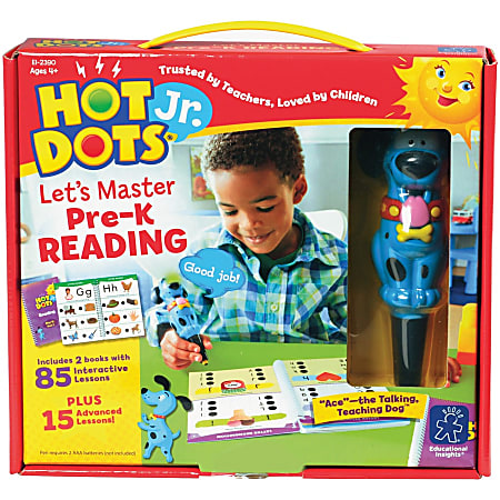 Hot Dots Jr Pre-K Reading Set Interactive Printed Book - Book - Grade Pre-K