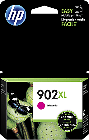 HP 902XL Magenta High-Yield Ink Cartridge, T6M06AN