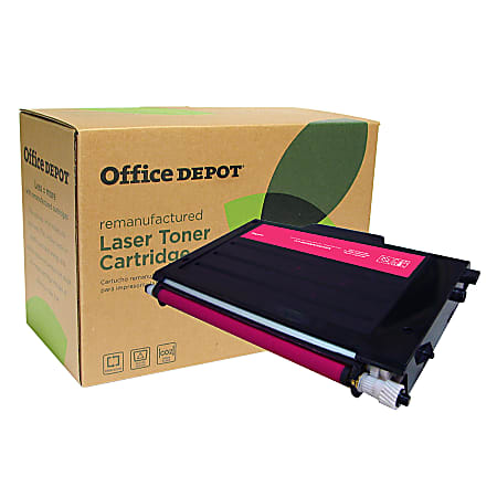 Office Depot® Brand ODSA510M (Samsung CLP-510D2M) Remanufactured High-Yield Magenta Toner Cartridge