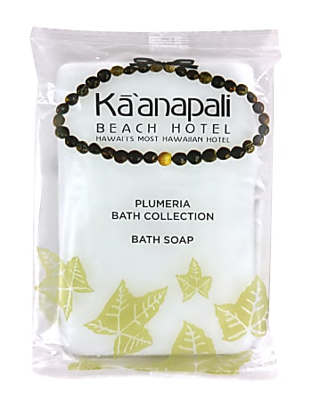 Ka'anapali Beach Plumeria Scent Body Soap In Sachet, 1.5 Oz