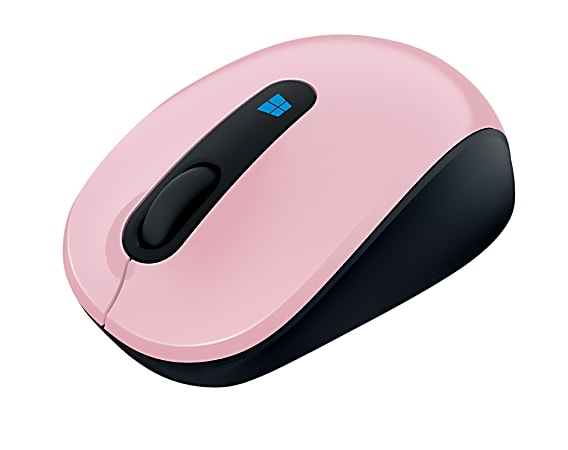 Microsoft® Sculpt Wireless Mobile Mouse, Light Orchid Pink