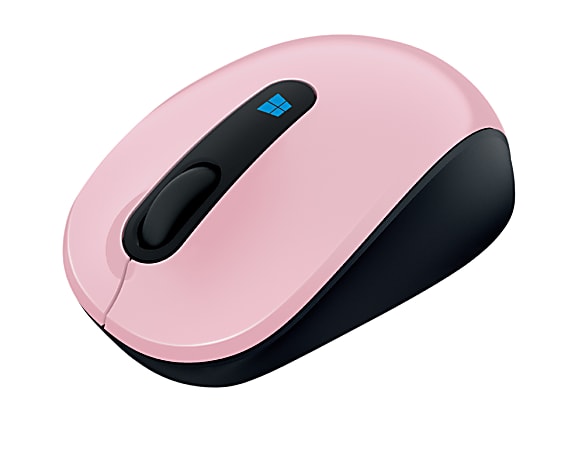 Microsoft Sculpt Wireless Mobile Mouse Light Orchid Pink
