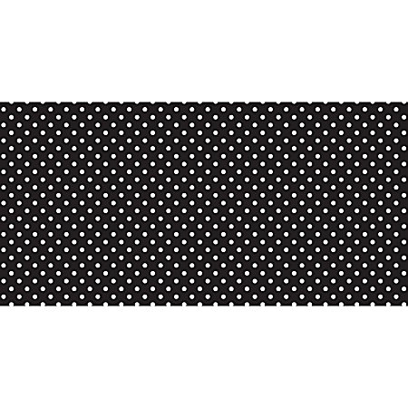 Pacon® Fadeless Bulletin Board Art Paper, Classic Dots-Black & White, 48" x 50'