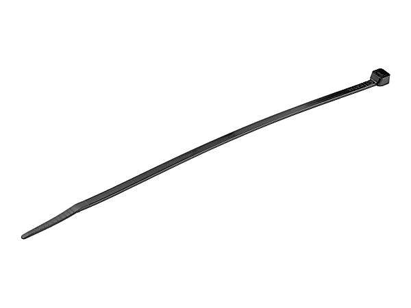 StarTech.com 100 Pack 8" Cable Ties - Black