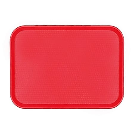 Cambro Fast Food Tray, 14" x 18", Red