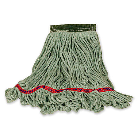 Rubbermaid Swinger Loop Wet Mop, Large 5" Headband, Green